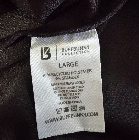 Buffbunny Body Suit Large Ribbed Fabric - Picture 4 of 4